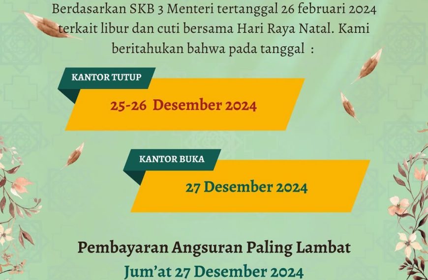 Cuti Bersama Bulan Desember 2025