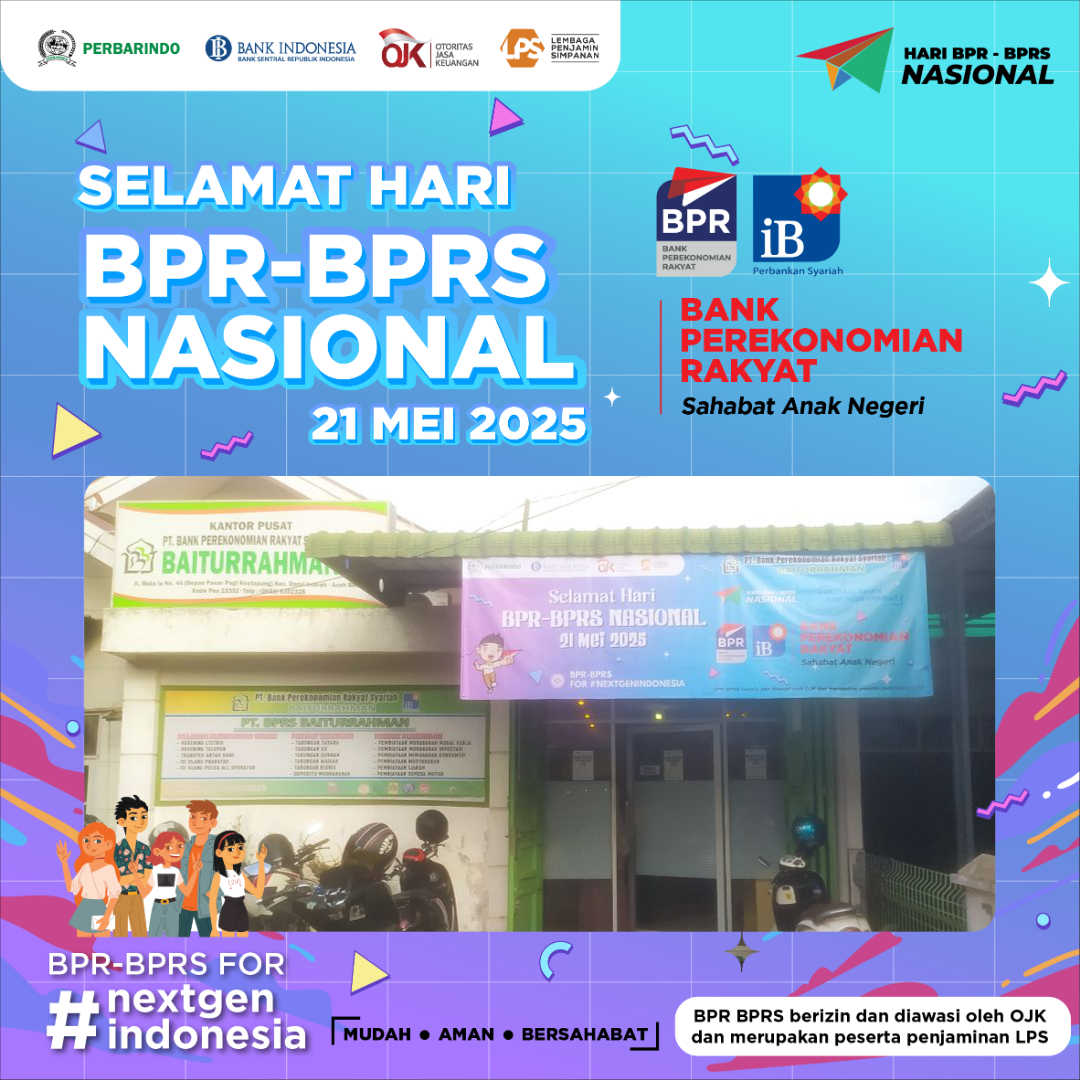Selamat Hari BPR-BPRS Nasional 21 Mei 2025