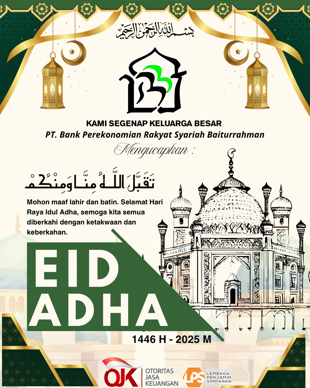 Selamat Hari Raya Idul Adha 1446H