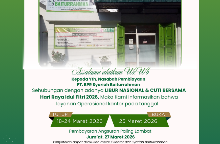 Libur Lebaran & Libur Nasioanal 2026