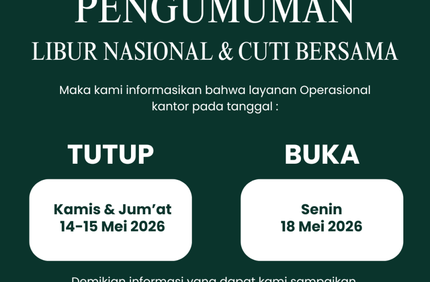 Libur Nasioanal & Cuti Bersama 2026